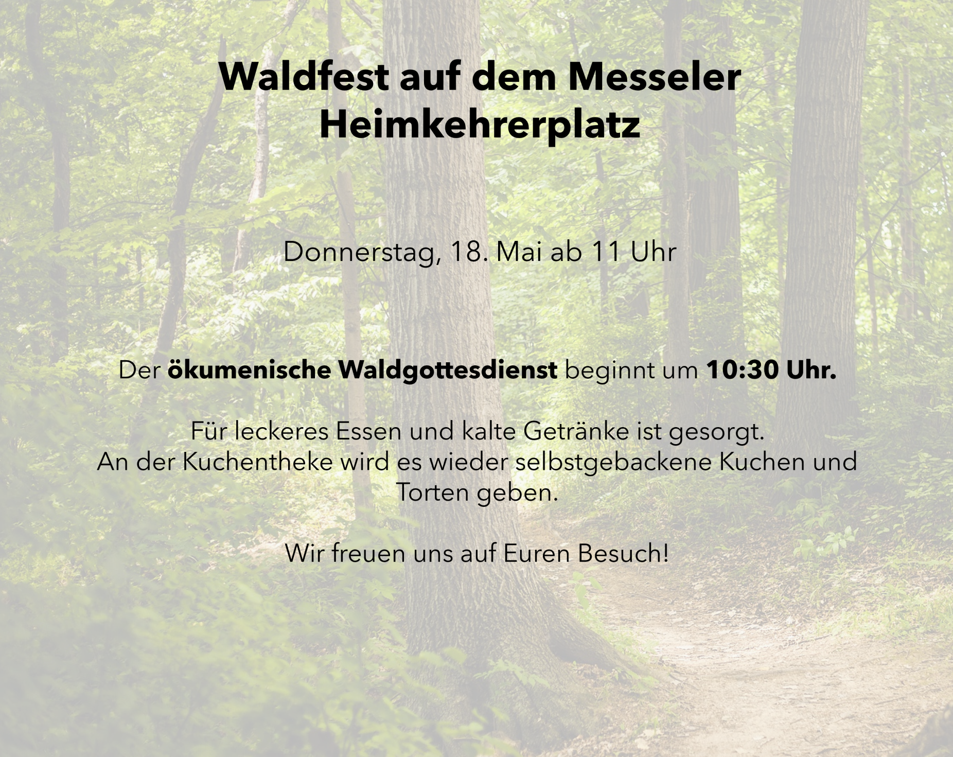 CDU-Waldfest